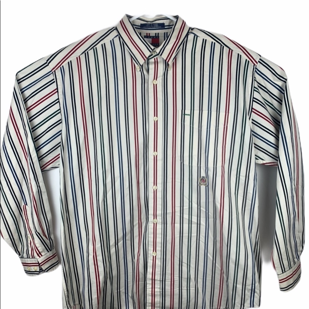 tommy hilfiger Button Up White large